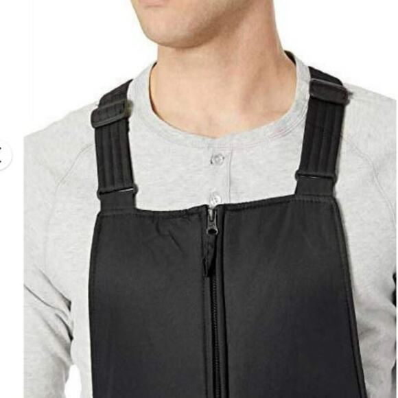 Arctix Brand Men's Insulated Bib Overalls Size 5X NWT Black Zipper Closure - Picture 3 of 6